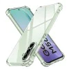 Калъф за Samsung Galaxy M56 - Techsuit - Удароустойчив Clear Silicone - Прозрачен