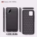 Калъф за Samsung Galaxy Note 10 Lite - Carbon Silicone - Черен