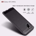Калъф за Samsung Galaxy Note 10 Lite - Carbon Silicone - Черен