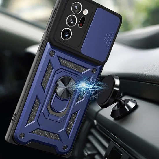 Калъф за Honor 600 / 600 Pro - CamShield Series - Techsuit - Черен