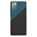 Калъф за Samsung Galaxy Note 20 4G / Note 20 5G - Carbonite FiberShell - Blue Pulse
