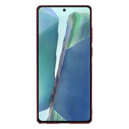 Калъф за Samsung Galaxy Note 20 4G / Note 20 5G - Carbonite FiberShell - Червен