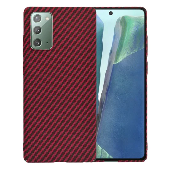 Калъф за Samsung Galaxy Note 20 4G / Note 20 5G - Carbonite FiberShell - Червен