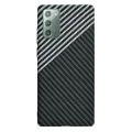 Калъф за Samsung Galaxy Note 20 4G / Note 20 5G - Carbonite FiberShell - Stealth Gray