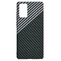 Калъф за Samsung Galaxy Note 20 4G / Note 20 5G - Carbonite FiberShell - Stealth Gray