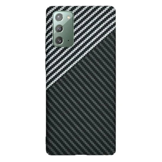 Калъф за Samsung Galaxy Note 20 4G / Note 20 5G - Carbonite FiberShell - Stealth Gray