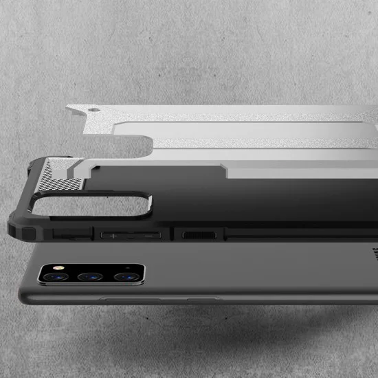 Калъф за Samsung Galaxy Note 20 / Note 20 5G - Hybrid Armor - Черен