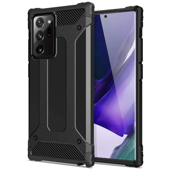 Калъф за Samsung Galaxy Note 20 Ultra - Hybrid Armor - черен