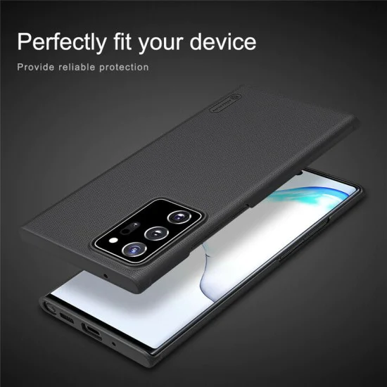 Калъф за Samsung Galaxy Note 20 Ultra / Note 20 Ultra 5G - Nillkin - Super Frosted Shield - Черен