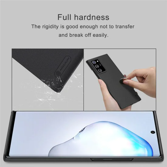 Калъф за Samsung Galaxy Note 20 Ultra / Note 20 Ultra 5G - Nillkin - Super Frosted Shield - Черен