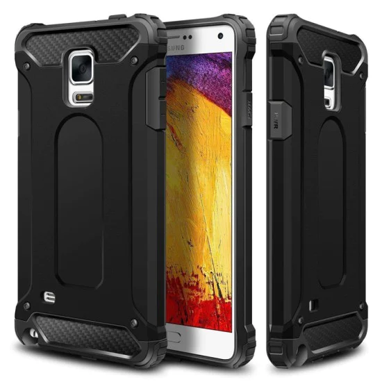Калъф за Samsung Galaxy Note 4 N910 - Hybrid Armor - Черен