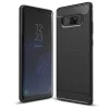 Калъф за Samsung Galaxy Note 8 - Carbon Silicone - Черен