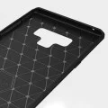 Калъф за Samsung Galaxy Note 9 - Carbon Silicone - Черен