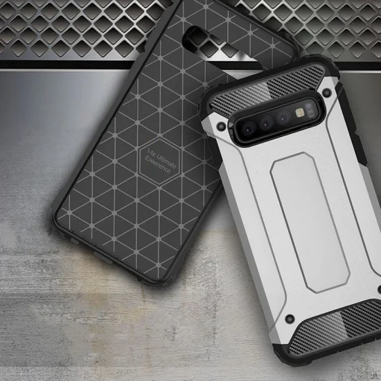 Калъф за Samsung Galaxy S10 - Hybrid Armor - Черен