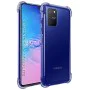 Калъф за Samsung Galaxy S10 Lite - Techsuit - Удароустойчив Clear Silicone - Опушено Черен