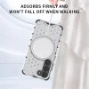 Калъф за Samsung Galaxy S10 Plus - Techsuit - HoneyComb Shield MagSafe - Бял