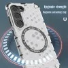 Калъф за Samsung Galaxy S10 Plus - Techsuit - HoneyComb Shield MagSafe - Бял
