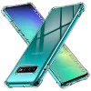 Калъф за Samsung Galaxy S10 Plus - Удароустойчив Прозрачен Силиконов - Прозрачен
