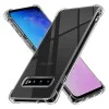 Калъф за Samsung Galaxy S10 - Удароустойчив прозрачен силикон - Прозрачен