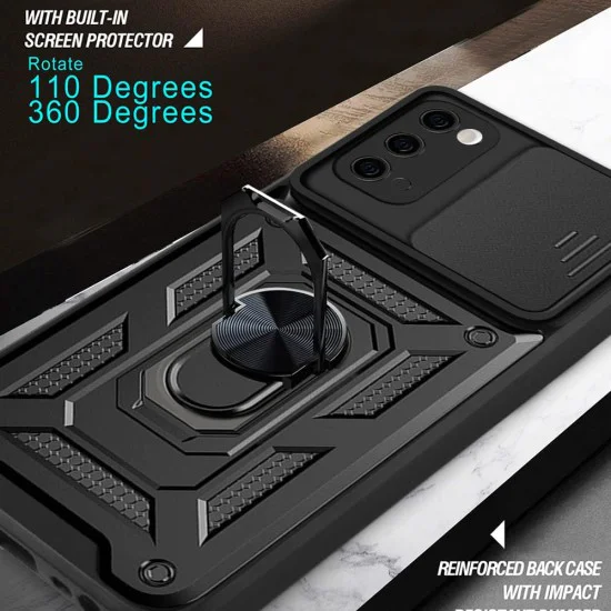 Калъф за Samsung Galaxy S20 4G / S20 5G - CamShield Series - черен