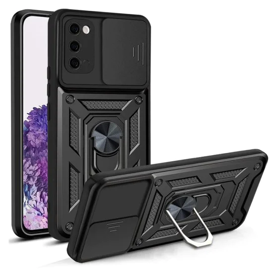 Калъф за Samsung Galaxy S20 4G / S20 5G - CamShield Series - черен