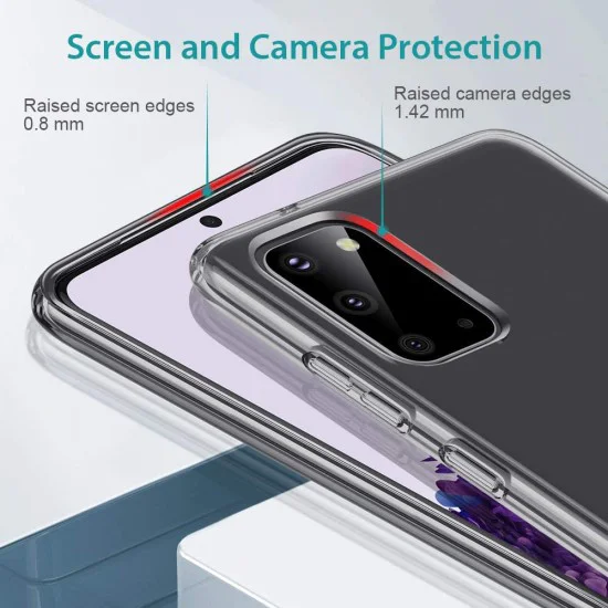 Калъф за Samsung Galaxy S20 4G / S20 5G - ESR Air Shield Boost Kickstand - Прозрачен