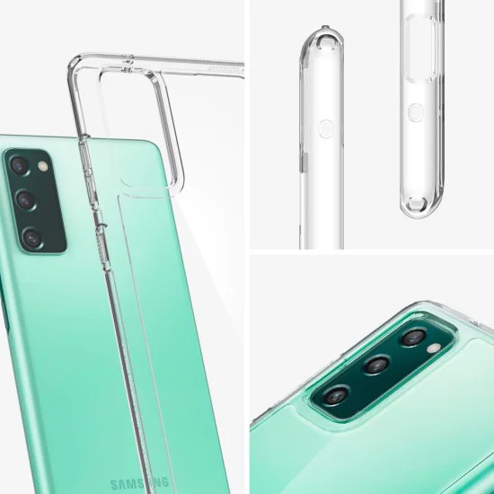 Калъф за Samsung Galaxy S20 FE 4G / S20 FE 5G - Spigen - Ultra Hybrid - Crystal Clear