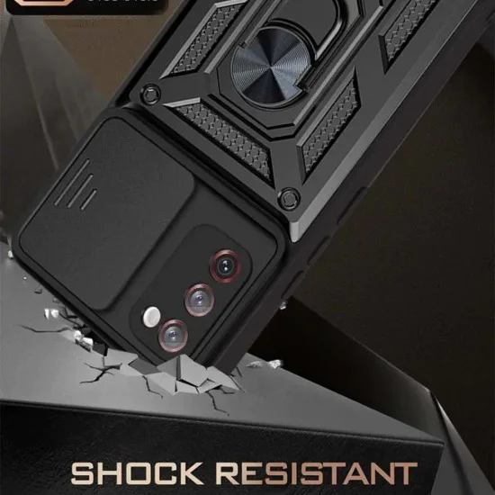 Калъф за Samsung Galaxy S20 FE / S20 FE 5G - CamShield Series - Черен