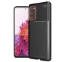 Калъф за Samsung Galaxy S20 FE / S20 FE 5G - CarbonFiber - Черен