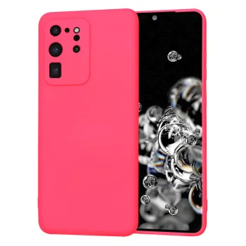 Калъф за Samsung Galaxy S20 Ultra 4G / S20 Ultra 5G - SoftFlex - Hot Pink