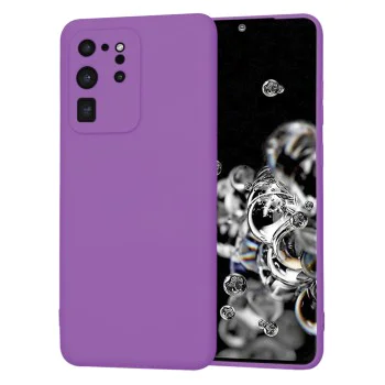 Калъф за Samsung Galaxy S20 Ultra 4G / S20 Ultra 5G - SoftFlex - Лилав