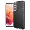 Калъф за Samsung Galaxy S21 5G - CarbonFiber - Черен