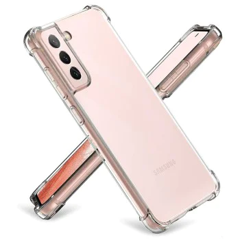 Калъф за Samsung Galaxy S21 5G - Удароустойчив Прозрачен Силиконов - Прозрачен
