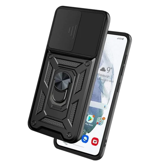 Калъф за Samsung Galaxy S21 FE 5G - CamShield Series - черен