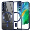 Калъф за Samsung Galaxy S21 FE 5G - Luxury Crystal MagSafe - Deep Blue