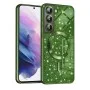 Калъф за Samsung Galaxy S21 FE 5G - Luxury Glitter MagSafe - Deep Green