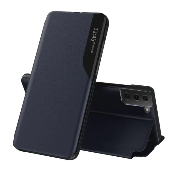 Калъф за Samsung Galaxy S21 FE - eFold Series - Dark Blue