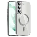 Калъф за Samsung Galaxy S21 Plus 5G - Luxury Crystal MagSafe - Сребрист