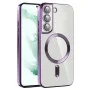Калъф за Samsung Galaxy S21 Plus 5G - Luxury Crystal MagSafe - Светло лилав