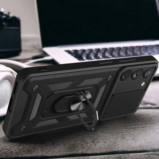 Калъф за Samsung Galaxy S21 Ultra 5G - CamShield Series - черен