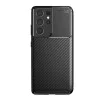 Калъф за Samsung Galaxy S21 Ultra 5G - CarbonFiber - Черен
