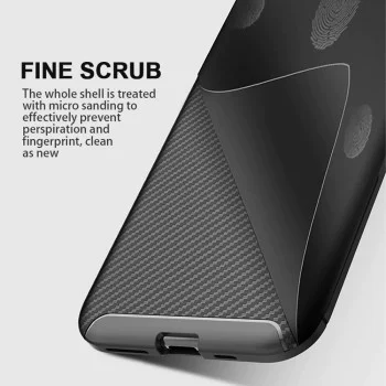 Калъф за Samsung Galaxy S21 Ultra 5G - CarbonFiber - Черен
