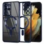 Калъф за Samsung Galaxy S21 Ultra 5G - Luxury Crystal MagSafe - Deep Blue
