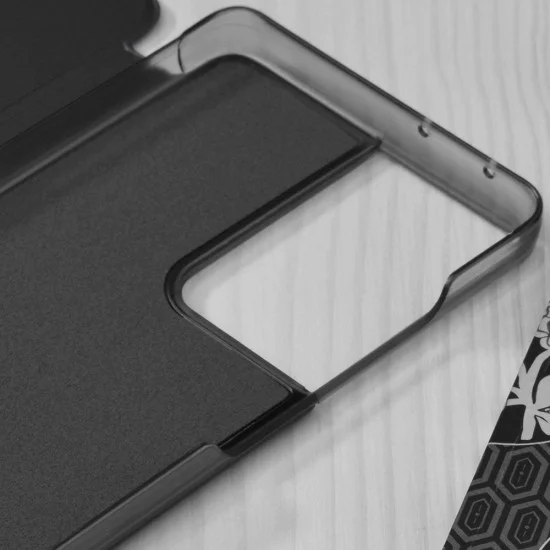 Калъф за Samsung Galaxy S21 Ultra 5G - eFold Series - черен