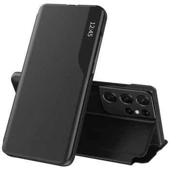 Калъф за Samsung Galaxy S21 Ultra 5G - eFold Series - черен