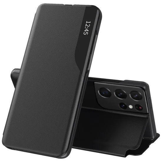 Калъф за Samsung Galaxy S21 Ultra 5G - eFold Series - черен