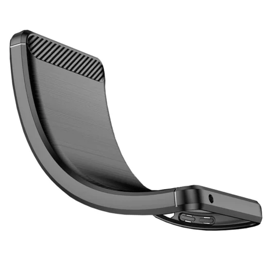 Калъф за Samsung Galaxy S22 5G - Carbon Silicone - Черен