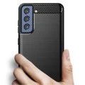Калъф за Samsung Galaxy S22 5G - Carbon Silicone - Черен