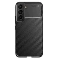 Калъф за Samsung Galaxy S22 5G - CarbonFiber - Черен
