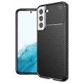 Калъф за Samsung Galaxy S22 5G - CarbonFiber - Черен